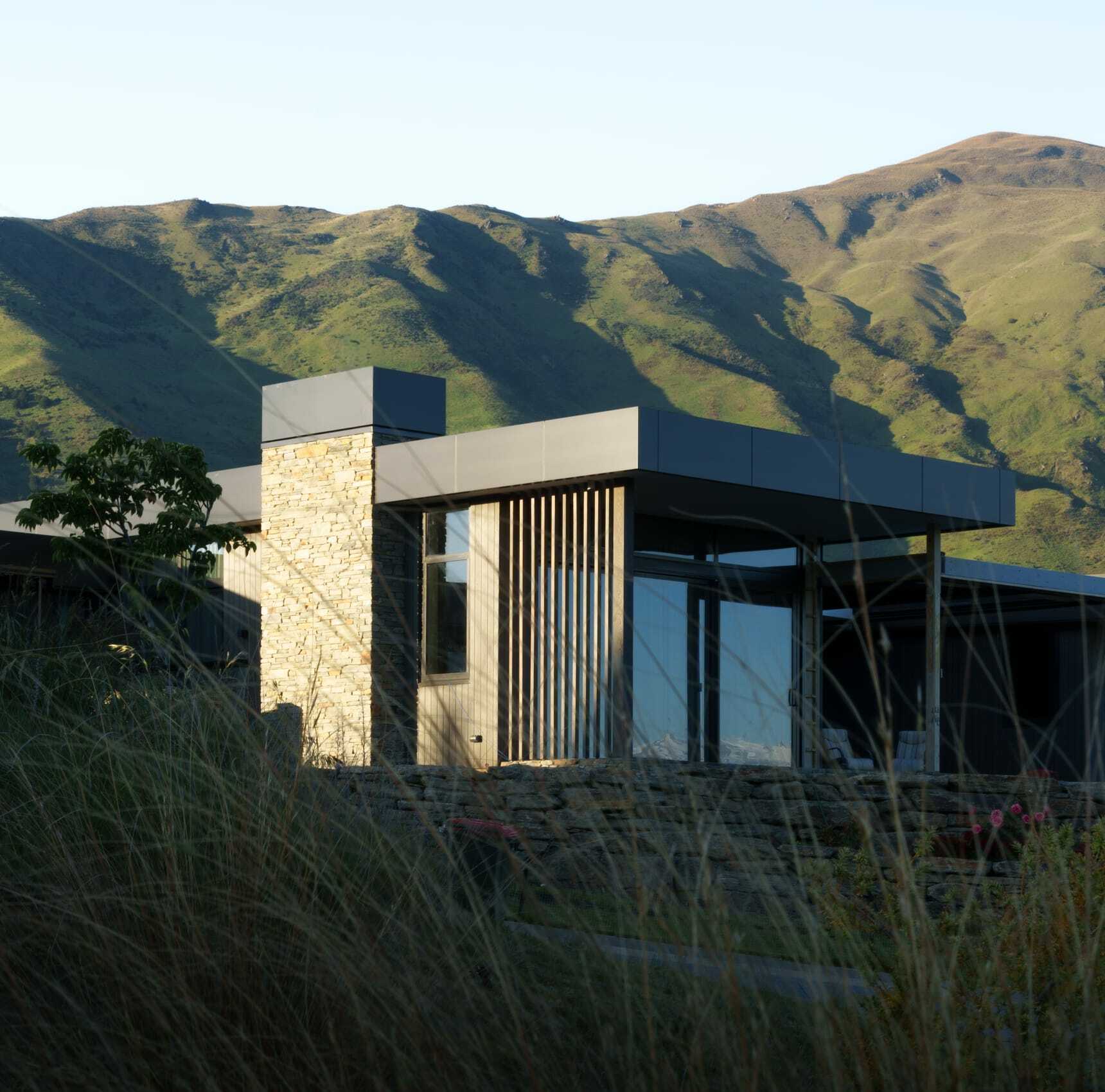 24 Jade Dr, new construction, ICF foundation, street view with Skyline Ridge in background
