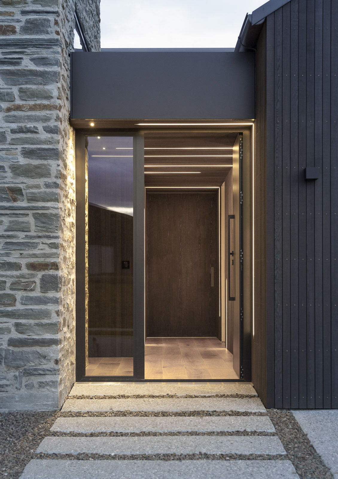 29 Campbell Rd, new construction, front door 