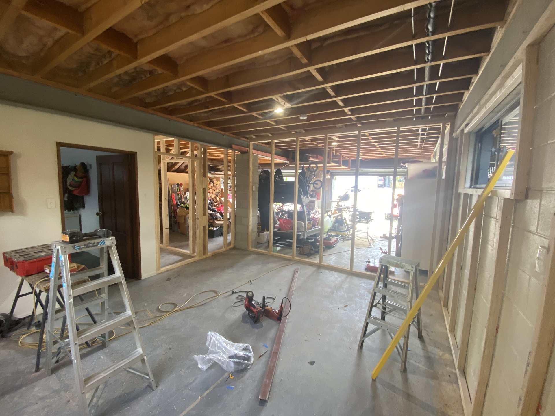 Garage alteration